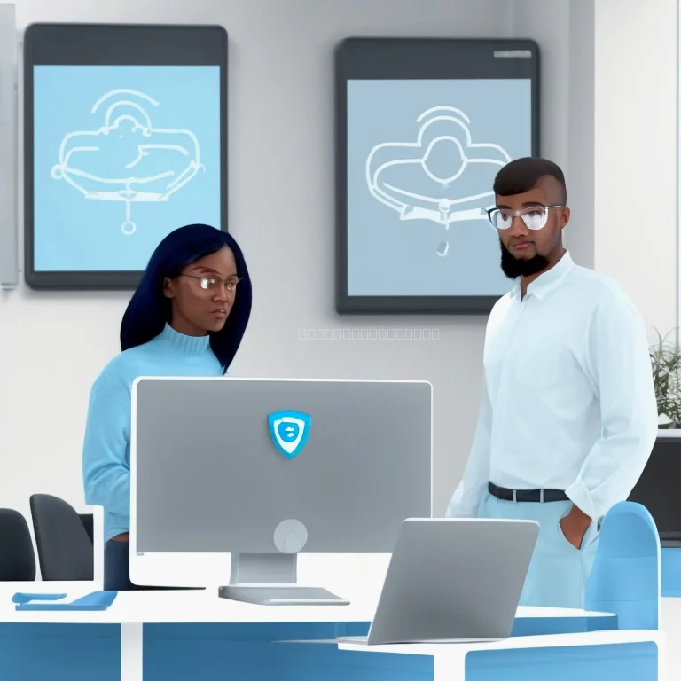 Dashboard showing security analytics and metrics